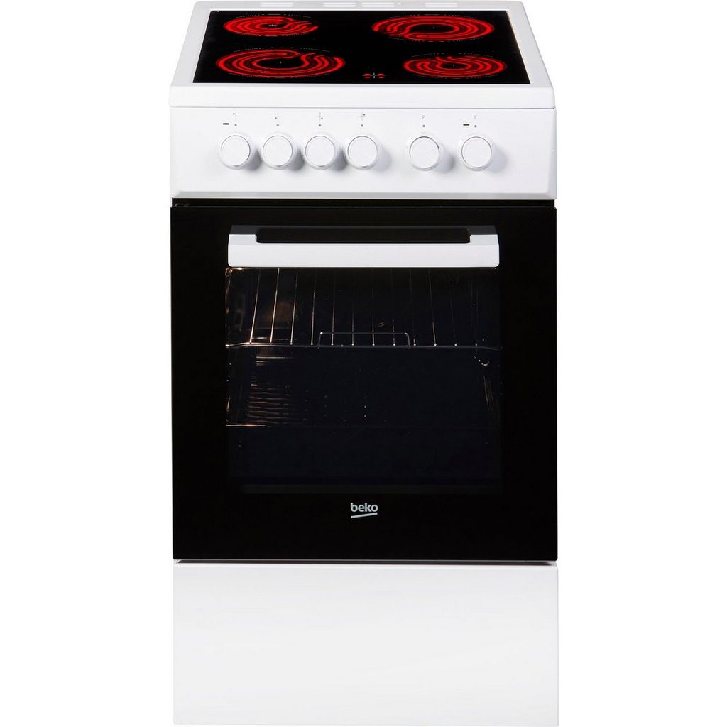 BEKO FSS57000GW Elektro-Standherd mit Grill